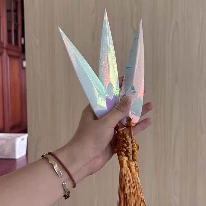 Mira Zoey Rumi Cosplay Props Kpop Demon Hunters Dart Boomerang Weapons Costume Props Arms Halloween Anime Accessories