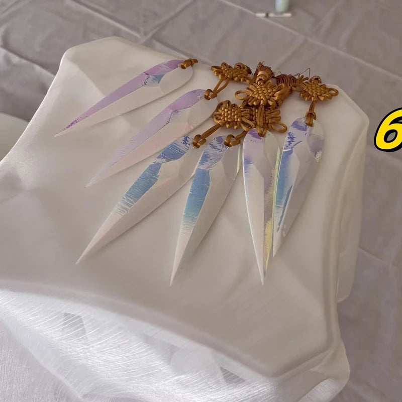 Mira Zoey Rumi Cosplay Props Kpop Demon Hunters Dart Boomerang Weapons Costume Props Arms Halloween Anime Accessories