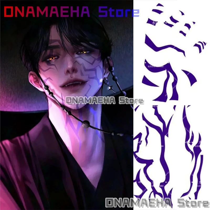 Anime Movie Demon KPOP Saja Boys Jinu Cosplay Costume Your Idol Black Robes Unisex Outfit Halloween Disguise for Adult Outfit