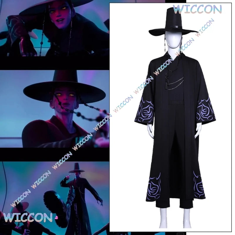 Saja Boys Jinu Baby Cosplay Abby Mystery Romance Cosplay Costume Wig Your Idol Kpop Demon Cos Hunters Men Halloween Roleplay