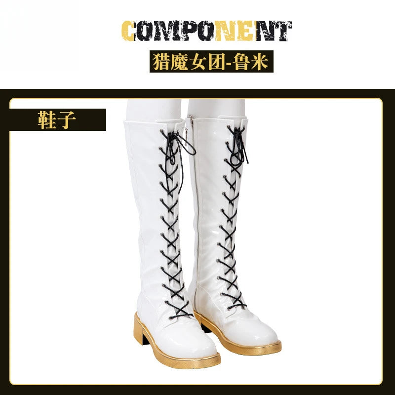 KPop Demon Hunters Rumi Cosplay Costume High Quality Anime Character Prop Halloween Carnival Party Onlycos