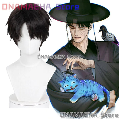 Anime Movie Demon KPOP Saja Boys Jinu Cosplay Costume Your Idol Black Robes Unisex Outfit Halloween Disguise for Adult Outfit