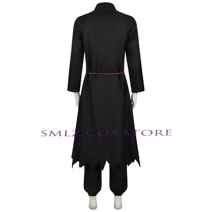 Saja Boy Jinu Cosplay Anime Movie Demon Hunter Costume Wig Kpop Group Singing Man Black Suit Hat Halloween Party Women Men