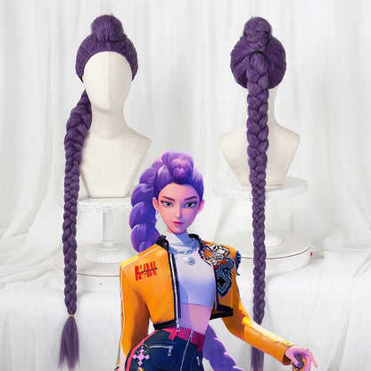 Saja Boys Jinu Baby Abby Mystery Romance Wig Kpop Demon Hunters Mira Rumi Zoey Cosplay Free Wig Cap Halloween Costume Props