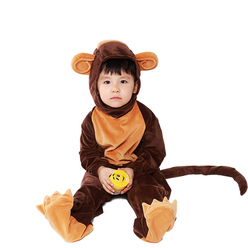 Adult and Childrens Monkey costumes