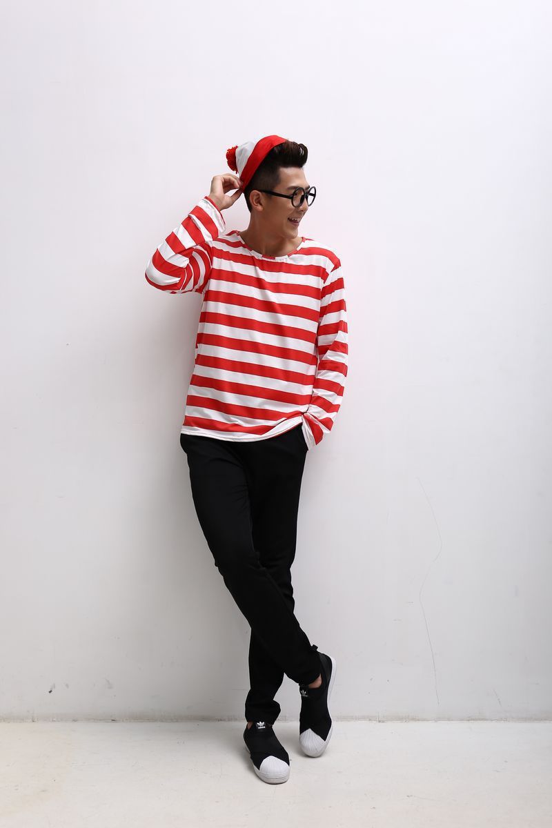 Where's Wally? Adult and Kids Costumes