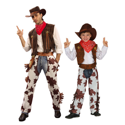 Cowboy Cowgirl Costumes Children's and Adult