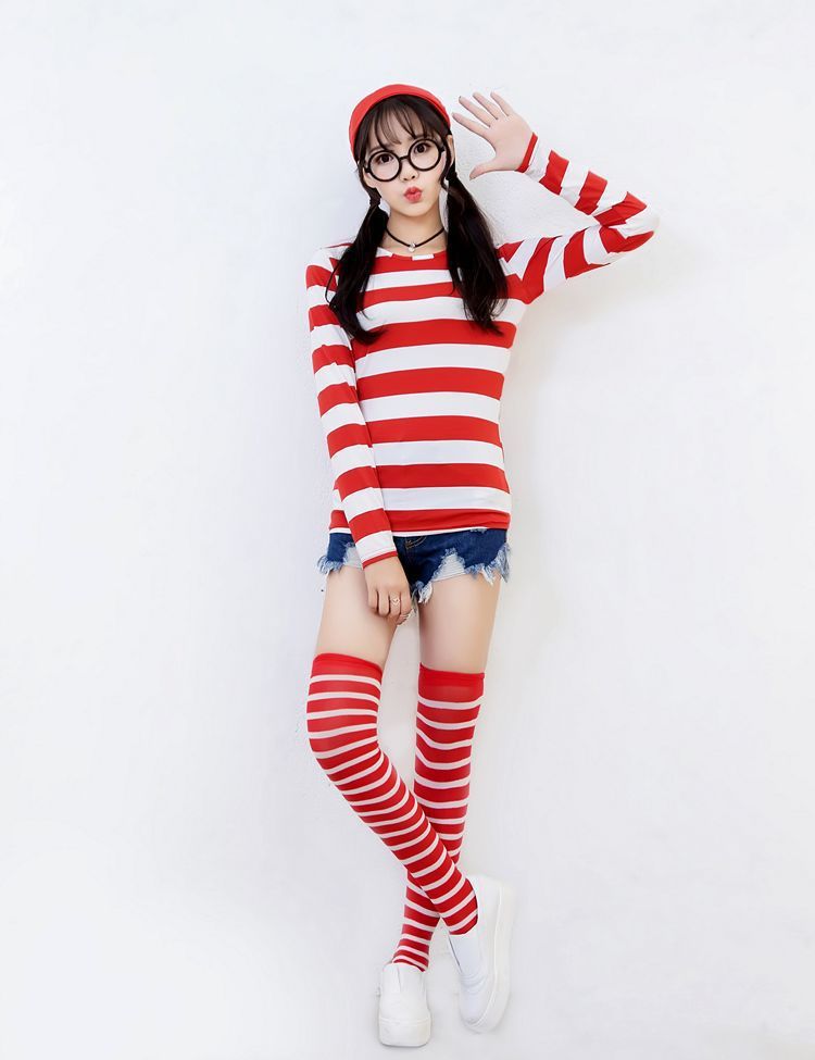 Where's Wally? Adult and Kids Costumes