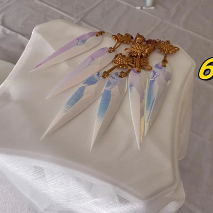 Mira Zoey Rumi Cosplay Props Kpop Demon Hunters Dart Boomerang Weapons Costume Props Arms Halloween Anime Accessories