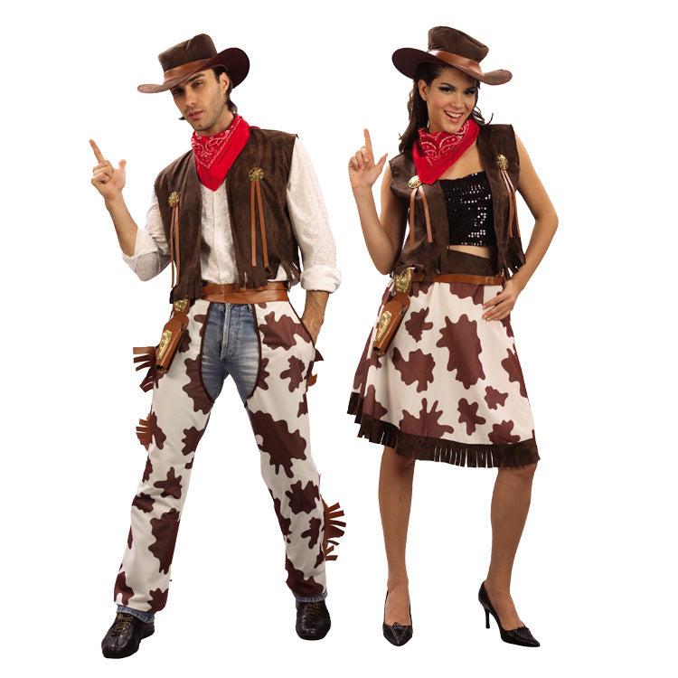 Cowboy Cowgirl Costumes Children's and Adult
