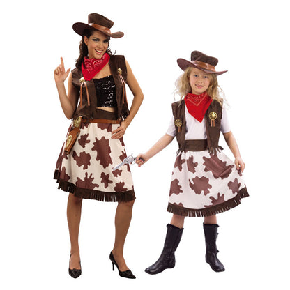 Cowboy Cowgirl Costumes Children's and Adult