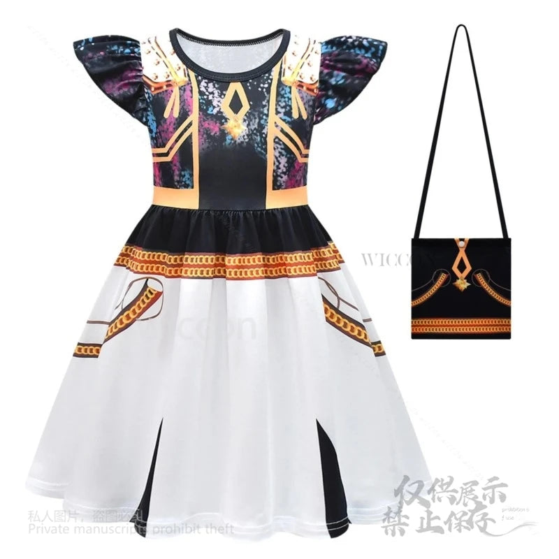 Anime KPOP Huntrix Mira Rumi Zoey Cosplay Costume Stage SuitSet High Quality Clothing Children Bag Demon Hunters Halloween Party