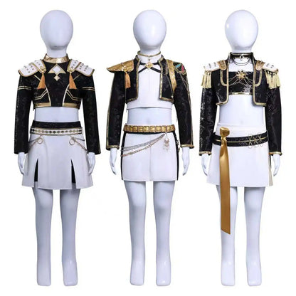 Rumi, Zoey, Mira Kids Full Set Costume GOLDEN KPop Demon Hunters Huntrix